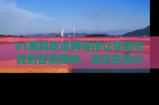 91黑料吃瓜网链接让你轻松找到各类黑料,你还在等什么呢?