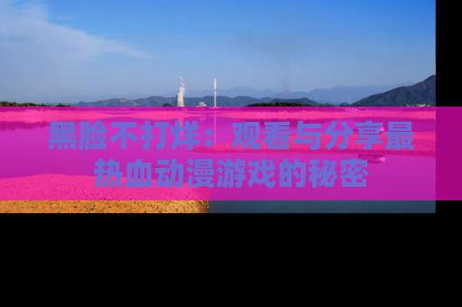 黑脸不打烊：观看与分享最热血动漫游戏的秘密