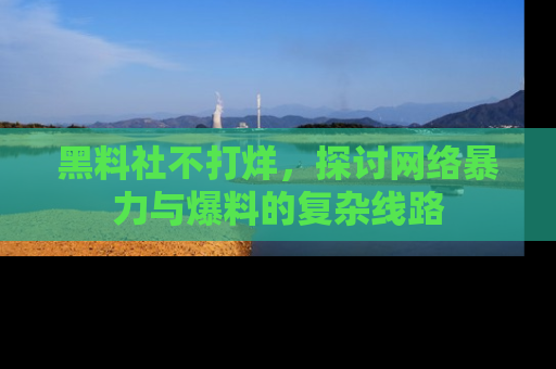 黑料社不打烊，探讨网络暴力与爆料的复杂线路