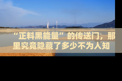 “正料黑能量”的传送门,那里究竟隐藏了多少不为人知的秘密?