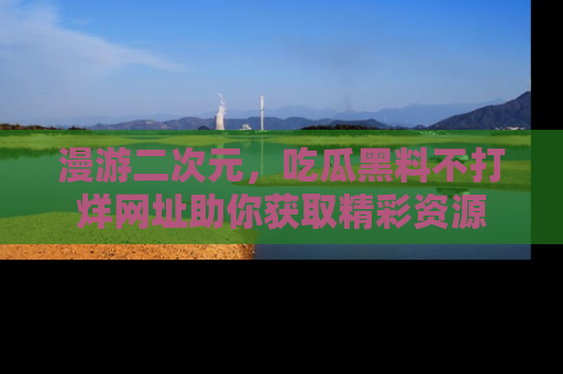 漫游二次元，吃瓜黑料不打烊网址助你获取精彩资源
