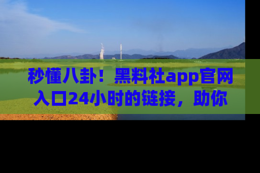 秒懂八卦！黑料社app官网入口24小时的链接，助你及时获取热搜焦点