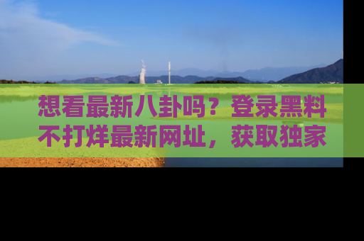 想看最新八卦吗？登录黑料不打烊最新网址，获取独家内容