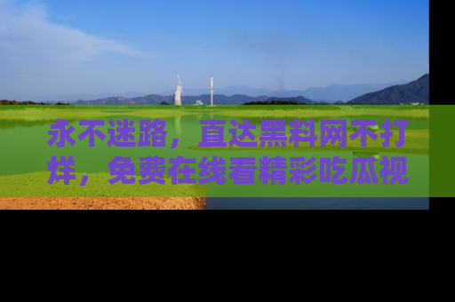 永不迷路，直达黑料网不打烊，免费在线看精彩吃瓜视频！