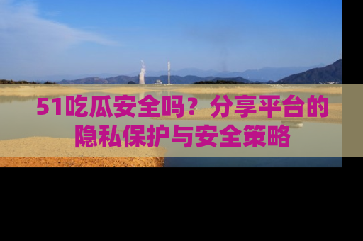 51吃瓜安全吗?分享平台的隐私保护与安全策略